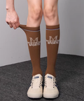 Girls' pure cotton socks